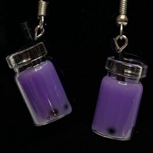 Milk Shake Earring, Drink Earring, Shake Earring, Funny Food Earring, Gift Idea